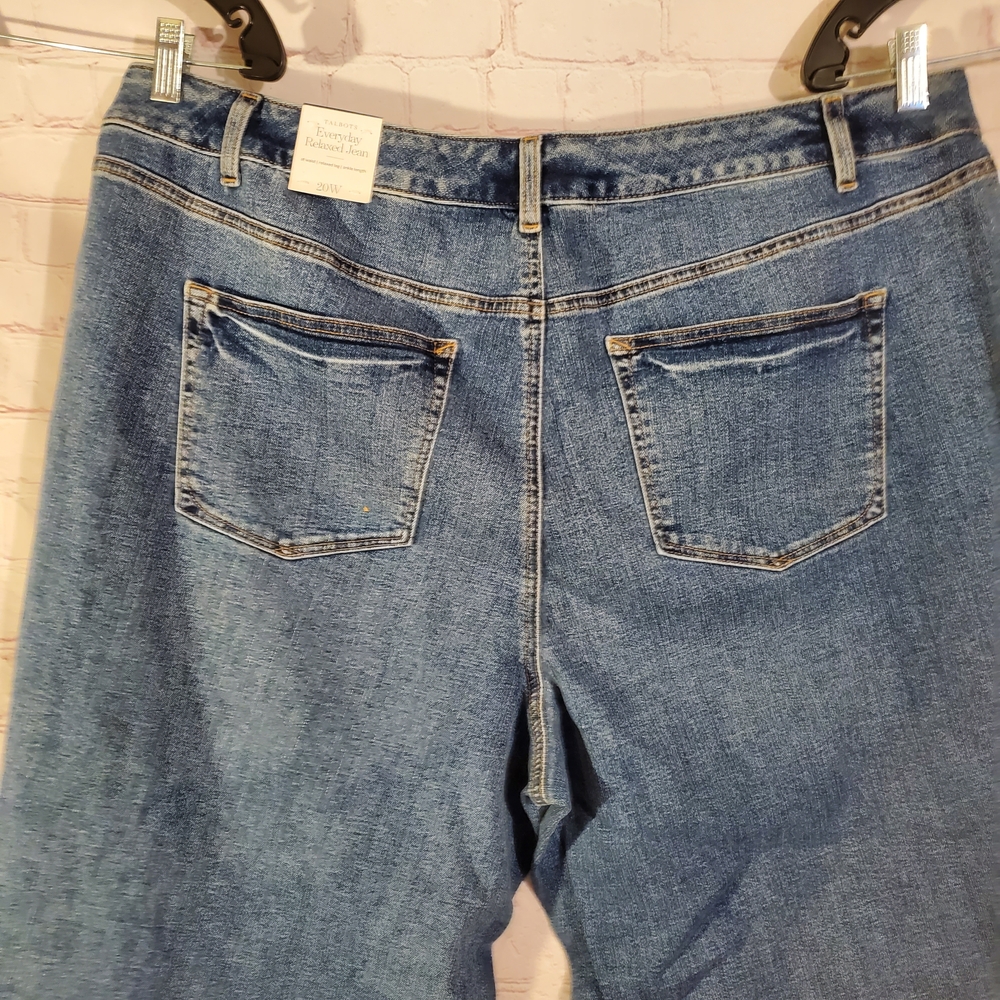 NWT Talbots Women's Classic Blue Boyfriend Jeans - Picture 3 of 9